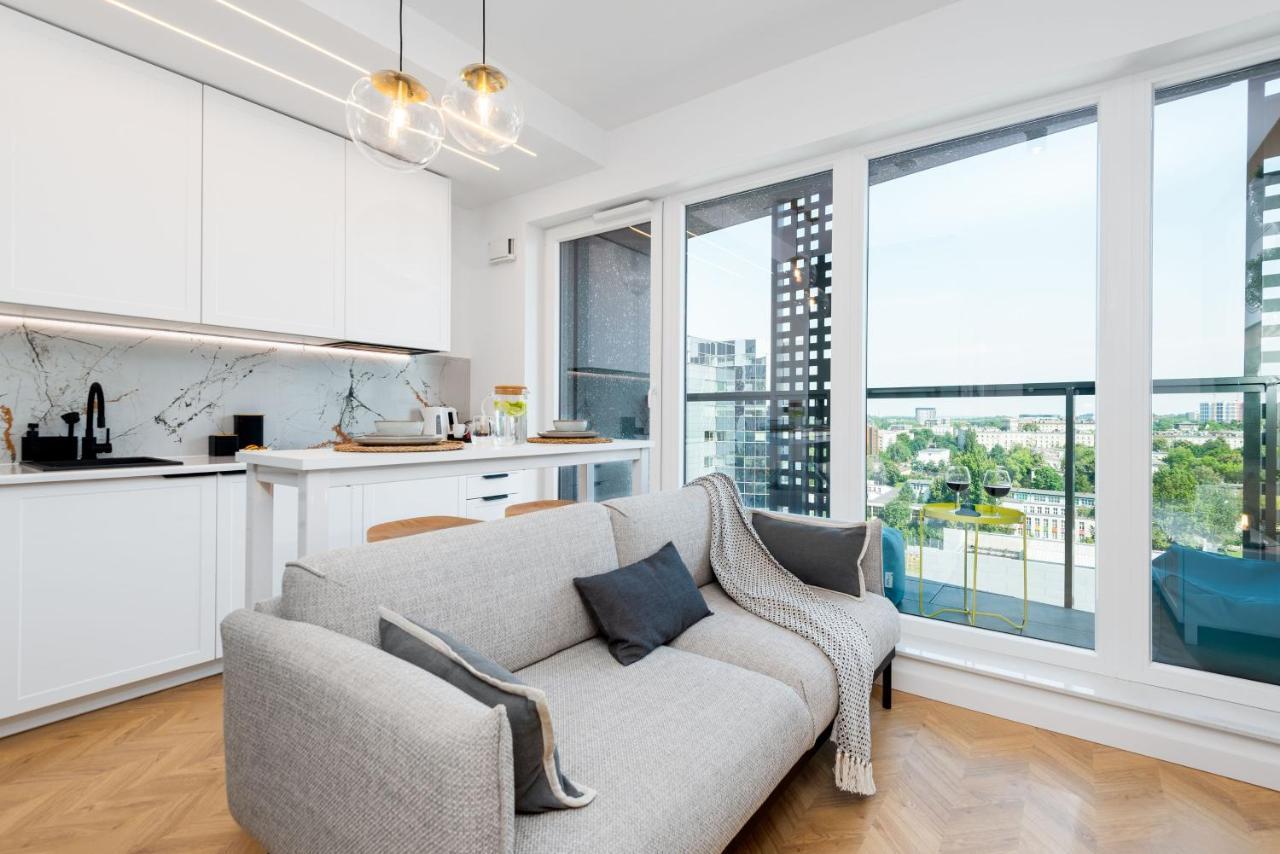 Kairos Apartments - Tower Premium - Silownia, Sauna, Scisle Centrum كاتوفيتسه المظهر الخارجي الصورة