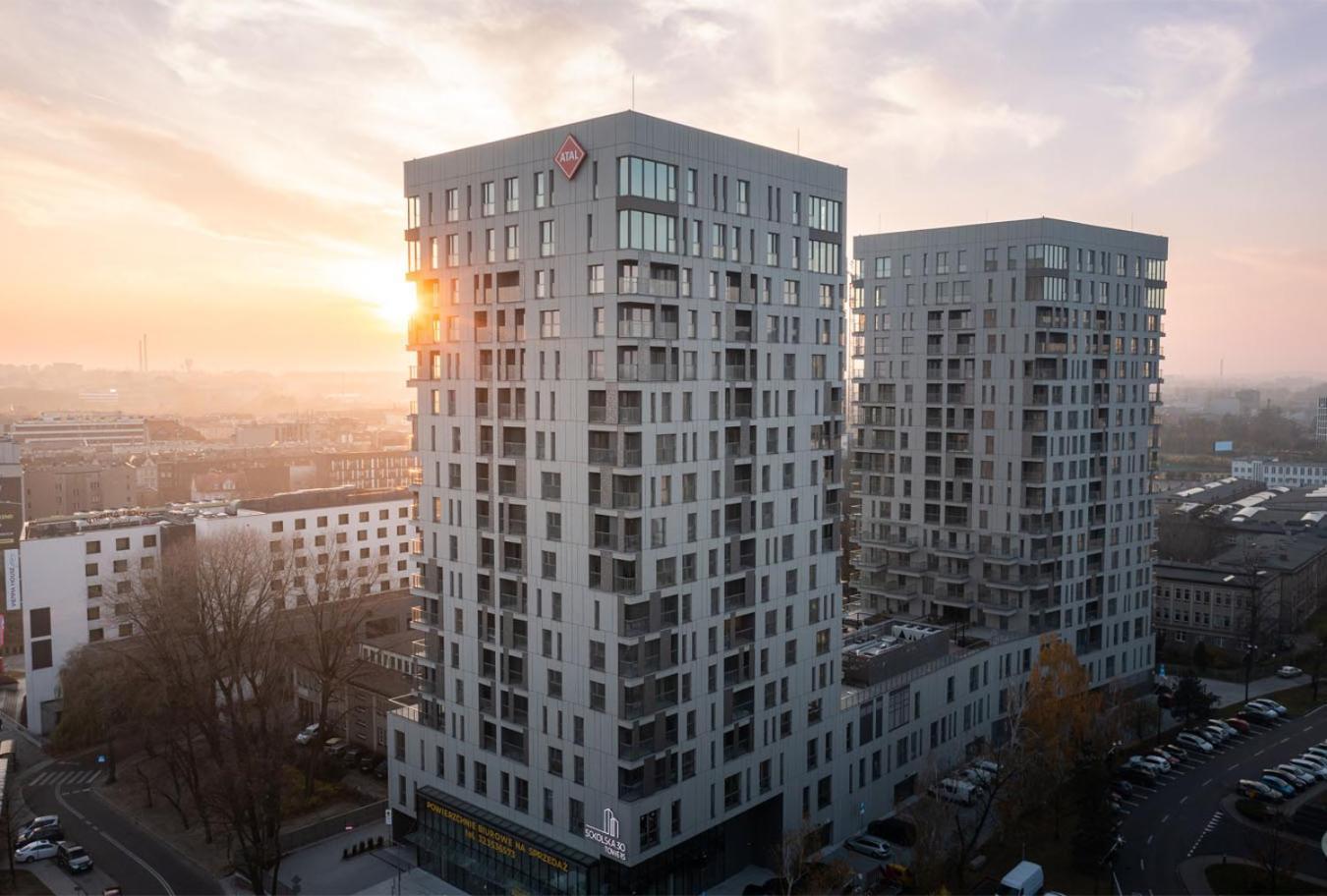 Kairos Apartments - Tower Premium - Silownia, Sauna, Scisle Centrum كاتوفيتسه المظهر الخارجي الصورة